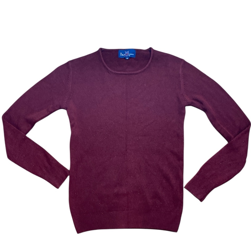 Vintage Polo Cashmere Polo Ralph Lauren Burgundy M